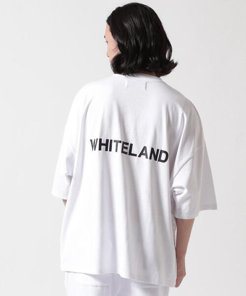 WHITELAND（ホワイトランド）の「【WEB&DEPOT限定】WHITELAND/LOGO SST（Tシャツ/カットソー・レディース・ブラック/ホワイト/ベージュ・S/M/L）」の2枚目の写真
