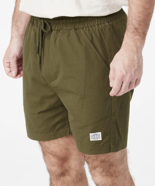 PICTURE ORGANIC CLOTHING（ピクチャーオーガニッククロージング）の「【PICTURE/ピクチャー】DAVERSON SHORTS/ショート丈オーガニックコットン使用ショートパンツ（その他パンツ・メンズ・ブラック/ダークカーキ・X-LARGE/LARGE/MEDIUM）」の2枚目の写真