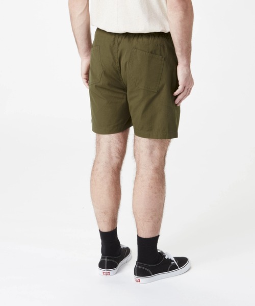 PICTURE ORGANIC CLOTHING（ピクチャーオーガニッククロージング）の「【PICTURE/ピクチャー】DAVERSON SHORTS/ショート丈オーガニックコットン使用ショートパンツ（その他パンツ・メンズ・ブラック/ダークカーキ・X-LARGE/LARGE/MEDIUM）」の4枚目の写真