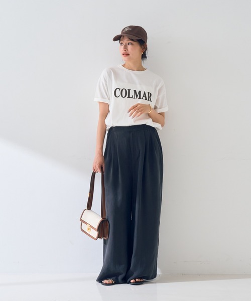 DEMELLIER LONDON（デメリエーロンドン）の「【DEMELLIER/デメリエー】The Paris Shoulder　キャンパスレザーショルダーバッグ（ショルダーバッグ・レディース・ライトブラウン・フリー）」の8枚目の写真