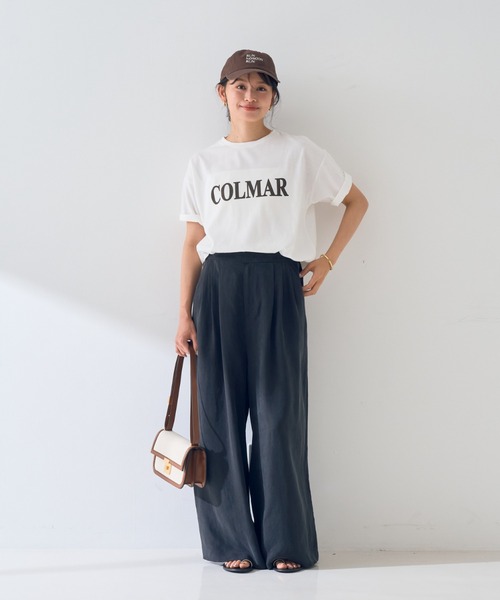 DEMELLIER LONDON（デメリエーロンドン）の「【DEMELLIER/デメリエー】The Paris Shoulder　キャンパスレザーショルダーバッグ（ショルダーバッグ・レディース・ライトブラウン・フリー）」の9枚目の写真
