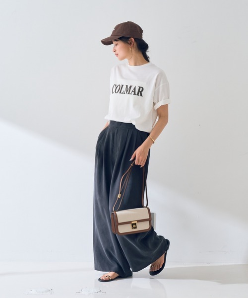 DEMELLIER LONDON（デメリエーロンドン）の「【DEMELLIER/デメリエー】The Paris Shoulder　キャンパスレザーショルダーバッグ（ショルダーバッグ・レディース・ライトブラウン・フリー）」の13枚目の写真