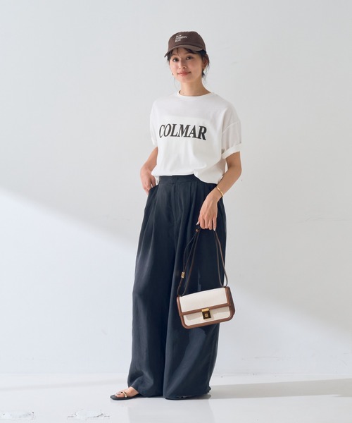DEMELLIER LONDON（デメリエーロンドン）の「【DEMELLIER/デメリエー】The Paris Shoulder　キャンパスレザーショルダーバッグ（ショルダーバッグ・レディース・ライトブラウン・フリー）」の14枚目の写真