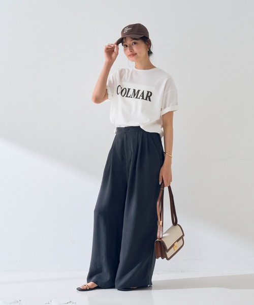 DEMELLIER LONDON（デメリエーロンドン）の「【DEMELLIER/デメリエー】The Paris Shoulder　キャンパスレザーショルダーバッグ（ショルダーバッグ・レディース・ライトブラウン・フリー）」の15枚目の写真