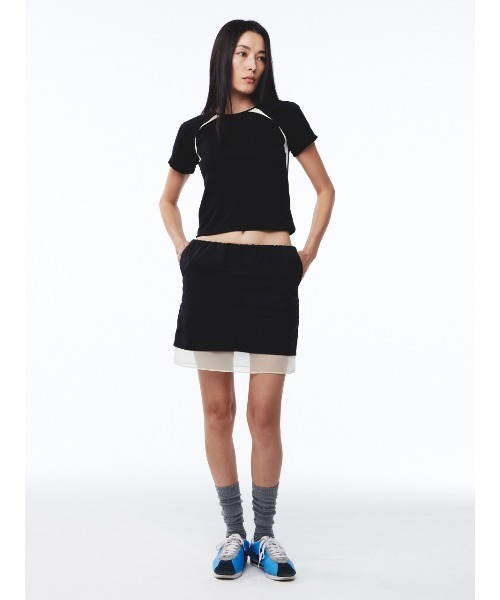 Kijun(キジュン)の「Kijun/キジュン/Frill Backless Top(Tシャツ/カットソー・レディース・ブラック・S/M)」の6枚目の写真