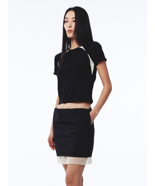 Kijun(キジュン)の「Kijun/キジュン/Frill Backless Top(Tシャツ/カットソー・レディース・ブラック・S/M)」の7枚目の写真