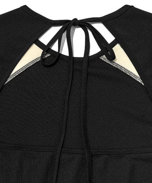 Kijun(キジュン)の「Kijun/キジュン/Frill Backless Top(Tシャツ/カットソー・レディース・ブラック・S/M)」の11枚目の写真