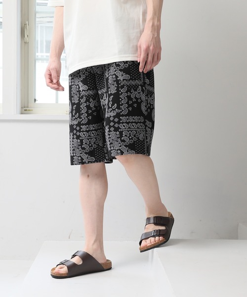 TopIsm(トップイズム)の「リップル素材 総柄ハーフパンツ(その他パンツ・メンズ・その他5/その他1/その他4/その他3/その他2・L/M/LL)」の15枚目の写真