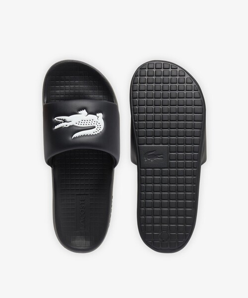 LACOSTE（ラコステ）の「メンズ SERVE SLIDE 1.0 125 1 CMA（サンダル・メンズ・ホワイト×グリーン/カーキ/オレンジ/ブラック×ホワイト/グリーン・28.0cm/26.5cm/25.0cm/27.0cm）」の15枚目の写真