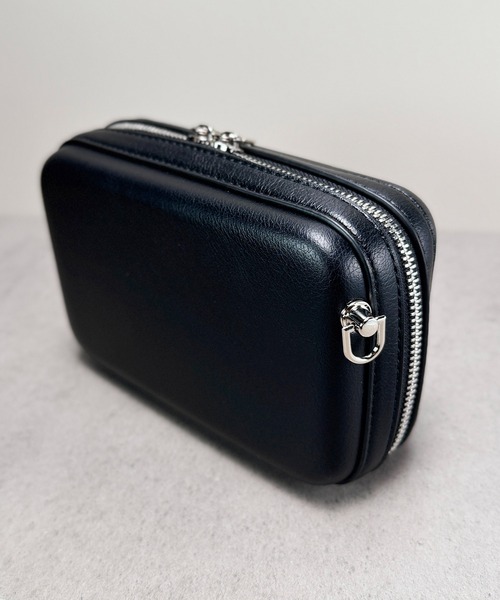 folka（フォルカ）の「4D21 ミニスクエアショルダーバッグ 取り外し可能 カード 小物 コインケース付（ショルダーバッグ・レディース・ブラック/ホワイト/ブラウン・ONESIZE）」の21枚目の写真