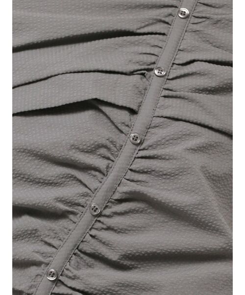 EMODA（エモダ）の「オフショルダーボタントップ（Tシャツ/カットソー・レディース・グレー/ホワイト/ライム・FREE）」の14枚目の写真