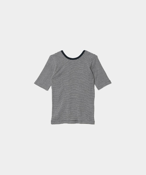 MILLER（ミラー）の「Miller double-front  T-shirt（Tシャツ/カットソー・レディース・ネイビー系/ブラック×ホワイト/ホワイト・36/38）」の10枚目の写真