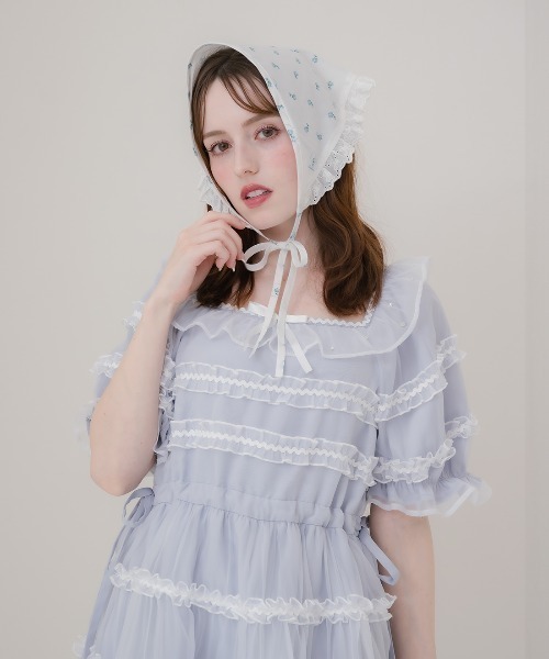 Lolime by mellfy memory(ロリミー バイ メルフィーメモリー)の「jellyfish girl mini dress(ワンピース・レディース・ピンク/ブルー・LL/M)」の16枚目の写真