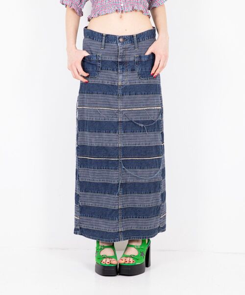 期間限定⭐︎大幅値下げ Hysteric Glamour スカート スクラッチロングデニムスカート（スカート）｜HYSTERIC GLAMOUR