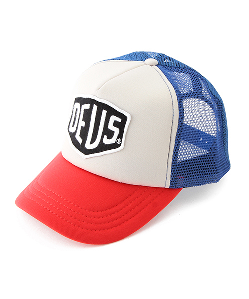 DEUS EX MACHINA(デウスエクスマキナ)の「▼【一部予約】DEUS EX MACHINA / “TRUCKER” BAYLAND キャップ(キャップ・メンズ・グレー/ブルー/ネイビー/ブラック・ONE SIZE)」の4枚目の写真