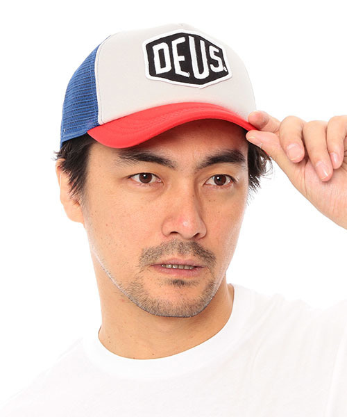 DEUS EX MACHINA(デウスエクスマキナ)の「▼【一部予約】DEUS EX MACHINA / “TRUCKER” BAYLAND キャップ(キャップ・メンズ・グレー/ブルー/ネイビー/ブラック・ONE SIZE)」の5枚目の写真