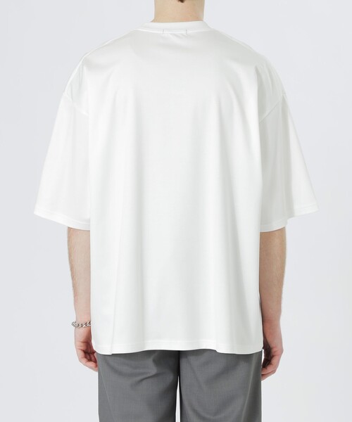 LOVELESS（ラブレス）の「シルケットスムースビッグTシャツ（Tシャツ/カットソー・メンズ・オフホワイト・S/M/L）」の5枚目の写真