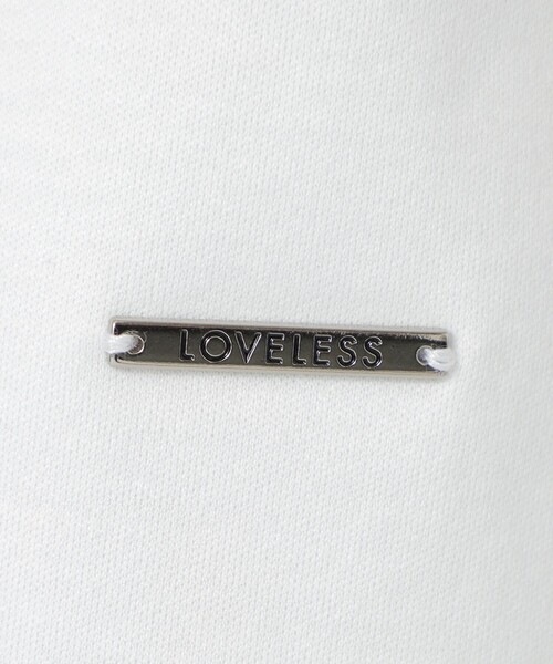 LOVELESS（ラブレス）の「シルケットスムースビッグTシャツ（Tシャツ/カットソー・メンズ・オフホワイト・S/M/L）」の7枚目の写真