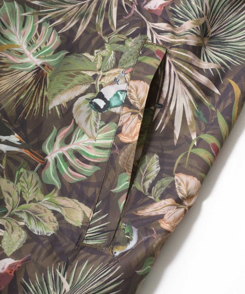 LOGOS（ロゴス）の「2025AW LOGOS/ロゴス 撥水 総柄 裏メッシュ マウンテンパーカー レディース メンズ ナイロンジャケット（マウンテンパーカー・メンズ・グリーン/ベージュ/ネイビー・M/L/LL）」の14枚目の写真