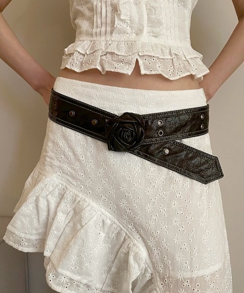 VIBGYOR（ヴィブジョー）の「【LAMPOON】ローズベルト（ベルト・レディース・ブラウン・FREE）」の4枚目の写真