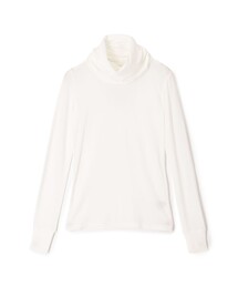 FUMIKA_UCHIDA NYLON RIBBED NECK