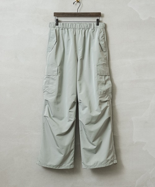 WAIPER.inc（ワイパーインク）の「イージーワイドバルーンカーゴパンツ（カーゴパンツ・メンズ・ブラウン/ライトグリーン・マルチサイズ）」の4枚目の写真