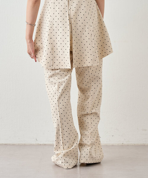 SHENERY（シーナリー）の「《リラックスムード》ダブルストラップドットサロペット（サロペット/オーバーオール・レディース・アイボリー・36/38）」の19枚目の写真