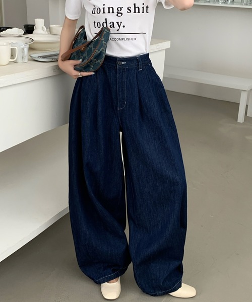 デニムバルーンパンツ 楽天市場】【セール／10%OFF】アトリエ サムシング atelier