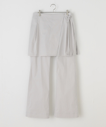 【LOW CLASSIC】クラシックパンツ、無地、裏地なし、グレー LOW CLASSIC｜ロウ クラシックのパンツ（無地）通販 - ZOZOTOWN
