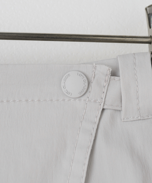 LOW CLASSIC(ロウ クラシック)の「【LOW CLASSIC/ロウ クラシック】WARP SKIRT PANTS(その他パンツ・レディース・ライトグレー・MEDIUM)」の5枚目の写真