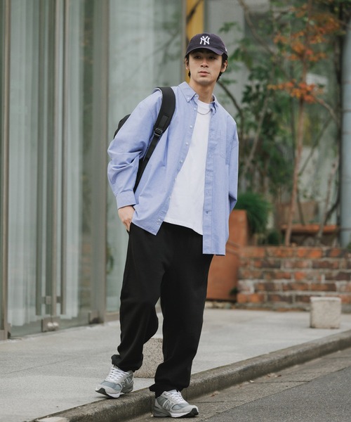ROOPTOKYO(ループトウキョウ)の「10.0oz スウェットパンツ 裏パイル リブ付き(スウェットパンツ・メンズ・レッド/ネイビー/ブラック/ホワイト/グレー/ナチュラル・L/M/S/XL)」の21枚目の写真
