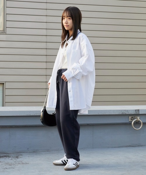ROOPTOKYO(ループトウキョウ)の「10.0oz スウェットパンツ 裏パイル リブ付き(スウェットパンツ・メンズ・レッド/ネイビー/ブラック/ホワイト/グレー/ナチュラル・L/M/S/XL)」の14枚目の写真