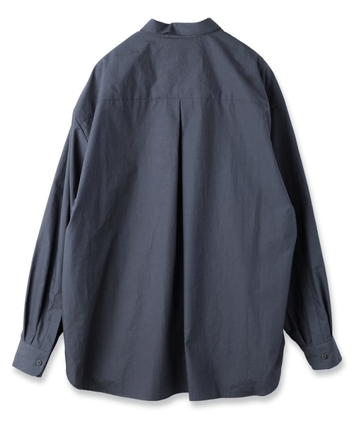 mintdesigns(ミントデザインズ)の「NEGATIVE SPACE POCKET SHIRT(シャツ/ブラウス・レディース・ネイビー/ホワイト・2/5)」の10枚目の写真