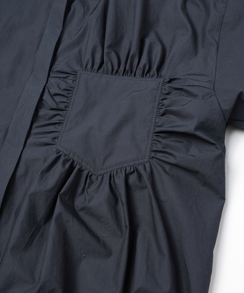 mintdesigns(ミントデザインズ)の「NEGATIVE SPACE POCKET SHIRT(シャツ/ブラウス・レディース・ネイビー/ホワイト・2/5)」の13枚目の写真