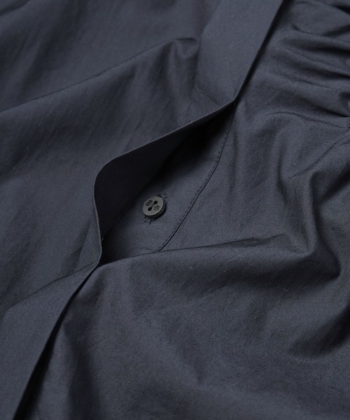 mintdesigns(ミントデザインズ)の「NEGATIVE SPACE POCKET SHIRT(シャツ/ブラウス・レディース・ネイビー/ホワイト・2/5)」の14枚目の写真