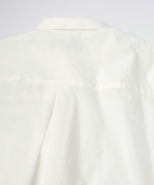 mintdesigns(ミントデザインズ)の「NEGATIVE SPACE POCKET SHIRT(シャツ/ブラウス・レディース・ネイビー/ホワイト・2/5)」の20枚目の写真