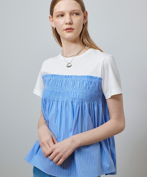 完売品 新品 fitmore シャーリングビスチェTシャツ 完売品 新品 fitmore シャーリングビスチェTシャツ - メルカリ