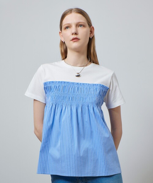 アルアバイル  allureville  カットソー ボタニカル刺繍Tシャツ|allureville OFFICIAL SITE / ONLINE