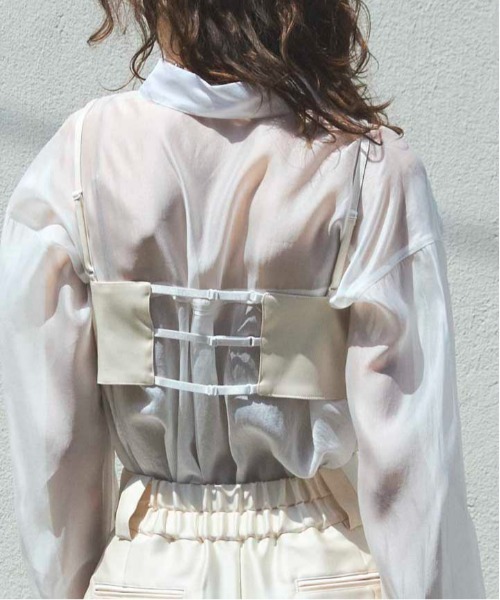 Rose Ribbon Motif Bustier/ローズリボンモチーフビスチェ