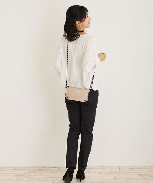ROOTOTE(ルートート)の「PT.サーモキーパー.サコッシュ-A(ショルダーバッグ・レディース・ピンク/ベージュ/ミント/ブラック/カーキ・FREE)」の9枚目の写真
