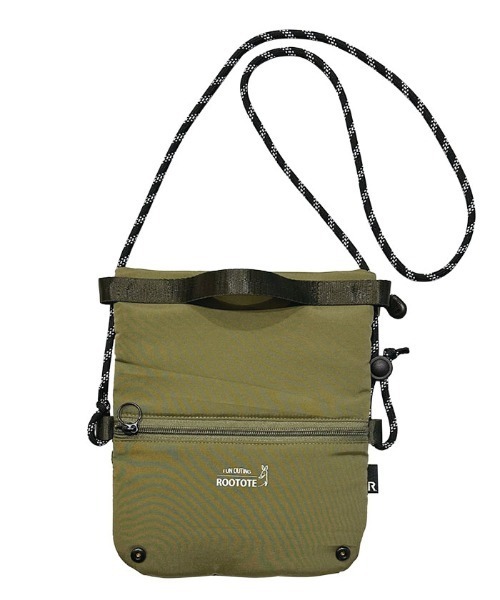ROOTOTE(ルートート)の「PT.サーモキーパー.サコッシュ-A(ショルダーバッグ・レディース・ピンク/ベージュ/ミント/ブラック/カーキ・FREE)」の16枚目の写真