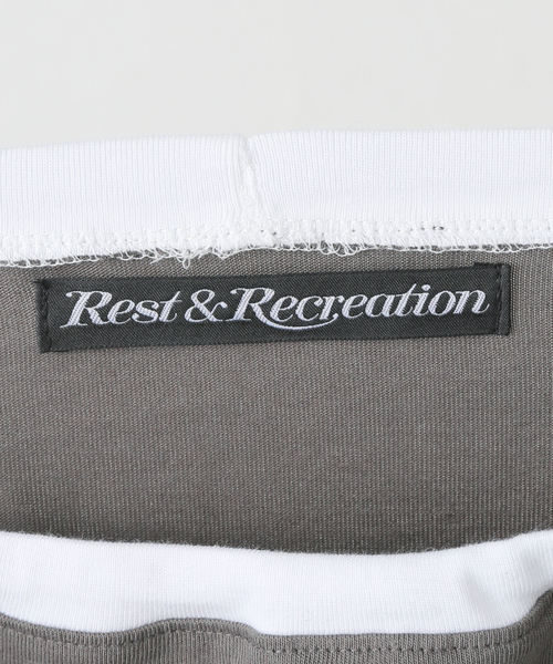 Rest&Recreation(レストアンドレクリエーション)の「【Rest&Recreation/レストアンドレクリエーション】OFF-SHOULDER TOP(Tシャツ/カットソー・レディース・ブラック/ブルー系その他/ホワイト・FREE)」の20枚目の写真
