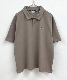 T-MAC OUTING（ティーマック アウティング）の「T-MAC ワンポイント刺繍　オーバーサイズ半袖ポロシャツ　FOX刺繍　ルーズシルエット（ポロシャツ）」