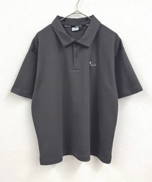 T-MAC OUTING（ティーマック アウティング）の「T-MAC ワンポイント刺繍　オーバーサイズ半袖ポロシャツ　FOX刺繍　ルーズシルエット（ポロシャツ）」