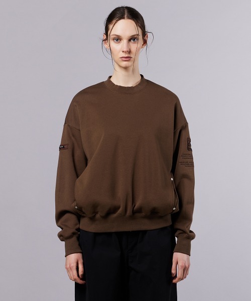 セール】ロゴ裏毛プルオーバー（Tシャツ/カットソー）｜ESSENTIAL