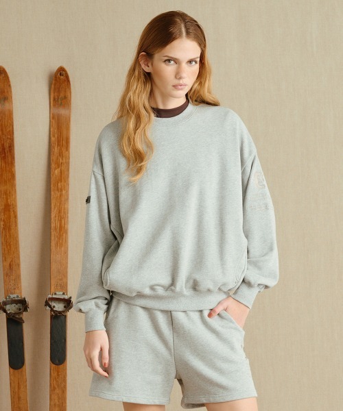 セール】ロゴ裏毛プルオーバー（Tシャツ/カットソー）｜ESSENTIAL