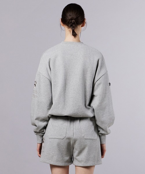 セール】ロゴ裏毛プルオーバー（Tシャツ/カットソー）｜ESSENTIAL