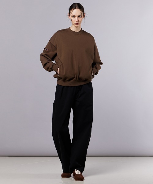 セール】ロゴ裏毛プルオーバー（Tシャツ/カットソー）｜ESSENTIAL