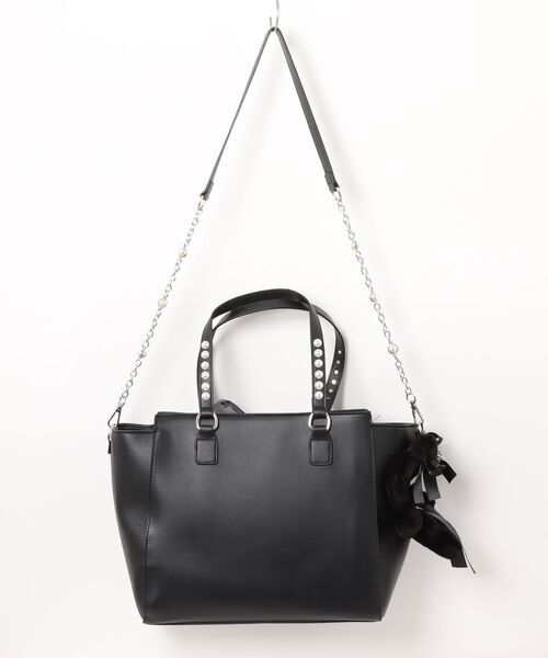 Ank Rouge（アンクルージュ）の「【痛バ】ぬいと一緒におでかけ確定ファンサのおまじないBAG 【大】（トートバッグ・レディース・ピンク/ホワイト/ブラック/ブルー・FREE）」の20枚目の写真