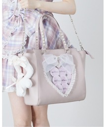 ankrouge (アンクルージュ) バッグ 確定ファンサのおまじないベロアBag(大) - Ank Rouge(アン